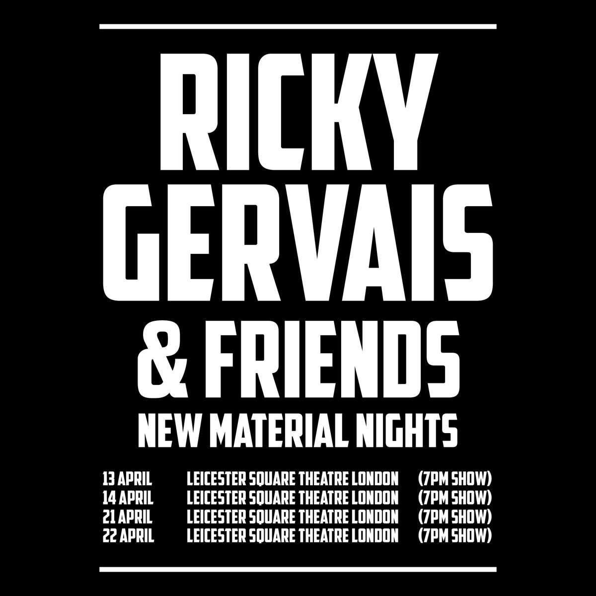 Ricky Gervais tweet media