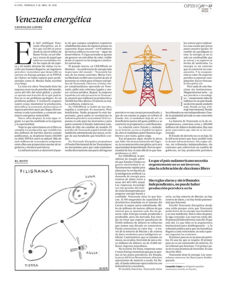 Leopoldo López tweet media