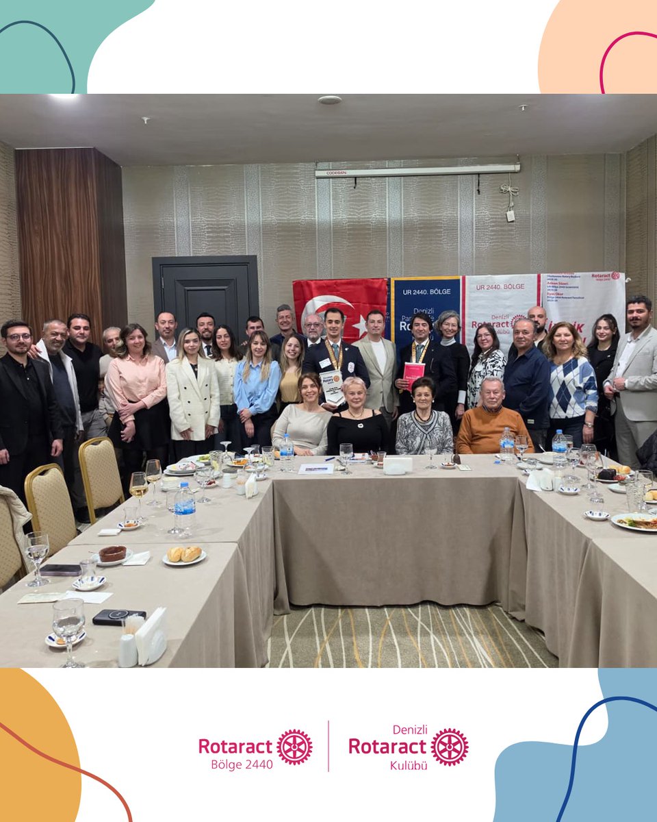 DenizliRotaract's tweet photo. 31 Mart 2026 tarihinde North Point Otel’de, Pamukkale Rotary Kulübü ile gerçekleştirdiğimiz toplantıda Rtc. Çağatay Vayvoda “Gıdanın Görünmeyen Yüzü: Pestisit, Kalıntı ve Hibrit Gerçeği” konulu değerli bir sunum yaptı.

#RotaryInternational #İyilikİçinBirleşin https://t.co/9HCr6vzXgr