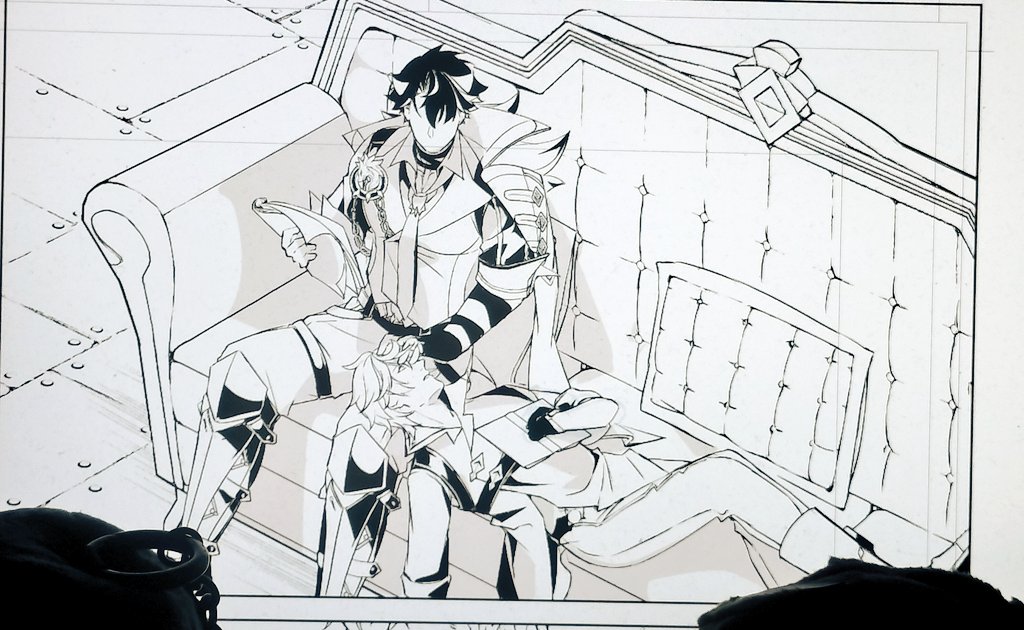 露草浅葱 tweet media