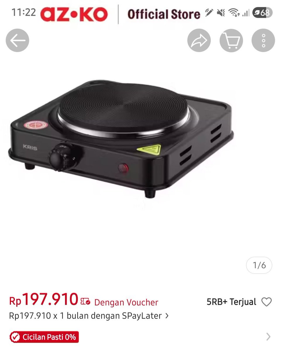 bloo00ms's tweet photo. Wts kompor listrik baru aja beli. Dijual karena salah type 🙏 https://t.co/neB6a1KM6G