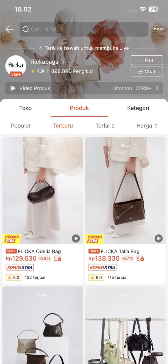 nirwana19866's tweet image. STOP BELI TAS MAHAL DEMI GENGSI ‼️
Banyak brand lokal designnya  elegan &amp;amp; harga jauh lebih terjangkau 

Brand LOKAL yang recommended👇
Les catino
Coraldaisy
Rainsmore 
Yude
Flicka
Kalani
Jims honey 
Berrybenka

Modelnya clean, stylish&amp;amp;vibesnya mahal, Jadi pilih sesuai budget aja