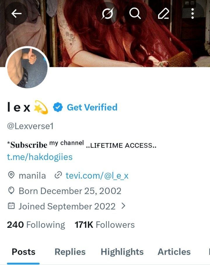 lexverse11's tweet photo. My account with 171k followers was suspended. Please follow this new account 🙏🏻 https://t.co/qJ6eKbR4MD