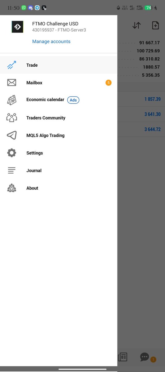 Magnificentfxea's tweet photo. Which one is more profitable, scalping or swinging?
I took this FTMO challenge from 91k down now up on 100k
Consistency is the key
#ftmo #propfirmtrader #scalping #passingchallenge #forexaccountmanagement https://t.co/Ic3WZcxtaN