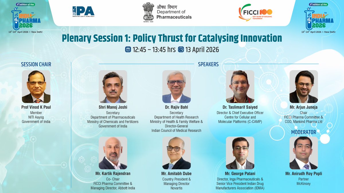 India Pharma 2026 tweet media