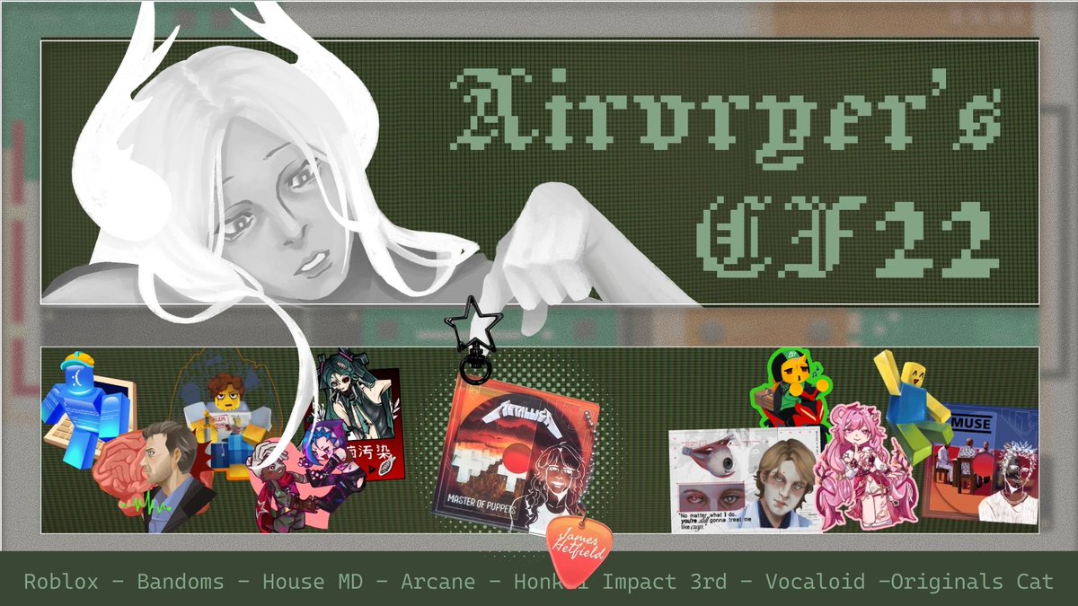 wj26e_'s tweet photo. Airvryer's #comifuro22 PRE-ORDER+ GIVEAWAY 🎁 
🗓 1-15 April (EXTENDED)
Fandoms: Roblox, forsaken, house MD, honkai impact 3, arcane, bands, originals
🔗 https://t.co/JQizkNmnLl
✅️ Both days, mail order
Booth: DUO² WARAS

GA rules below⬇️
#cf22 #cfxxii #cf22catalogue https://t.co/Me1R9lxRiM