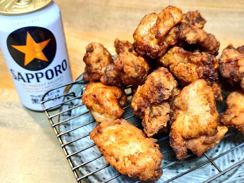 今日の晩御飯は、から！あげ！！