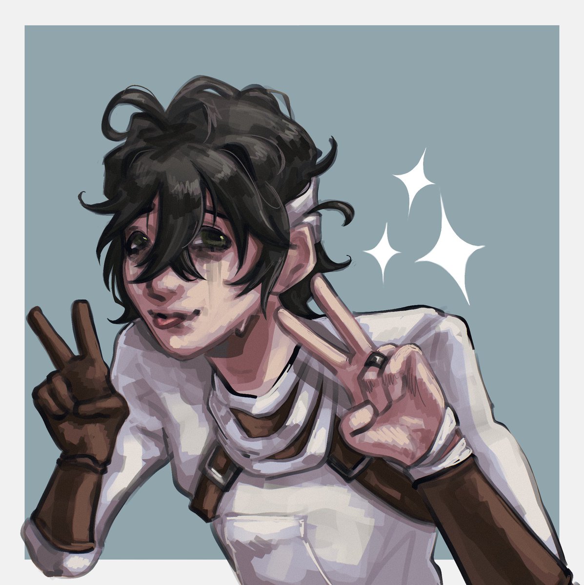 paperparrots_'s tweet photo. Can you guys watch my chud son while I’m out?

#IdentityV #第五人格イラスト https://t.co/qL3rclrBUy