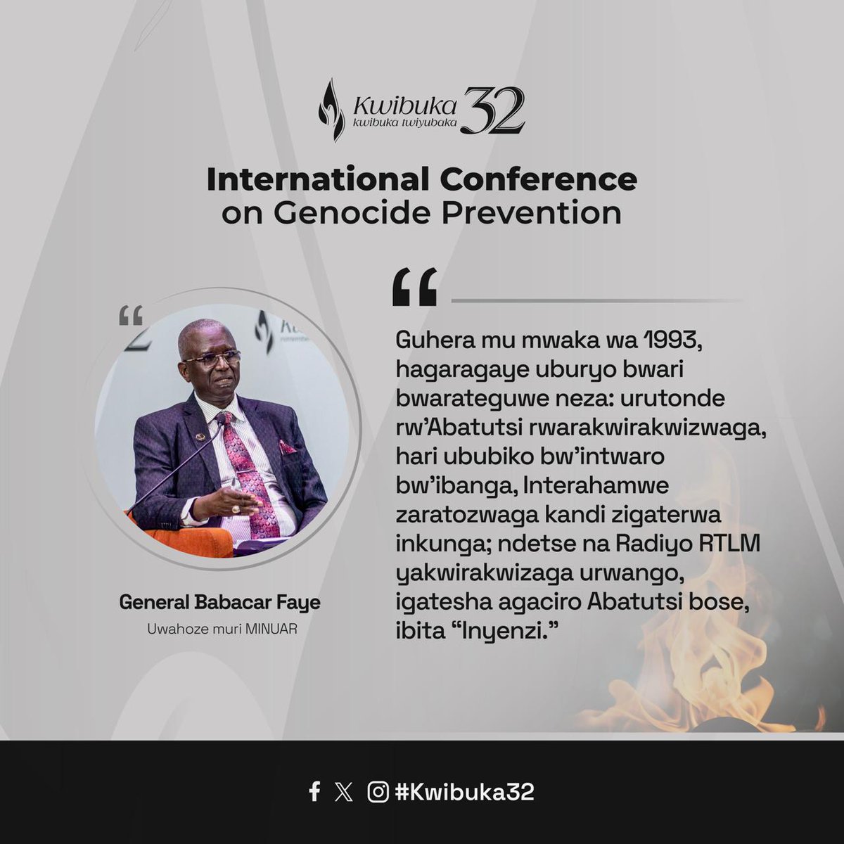 Dès 1993, nous avons constaté la mise en place de mécanismes parfaitement orchestrés : circulation de listes de Tutsi, constitution de caches d’armes clandestines, entraînement et financement des milices Interahamwe, tandis que la RTLM menait une campagne systématique de