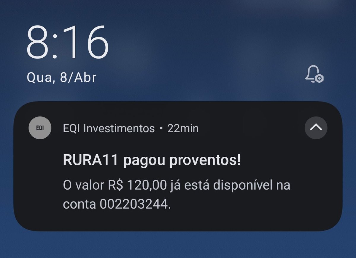 WillDalsochio's tweet photo. Bom dia com dividendos! https://t.co/ac3QcmMdBB