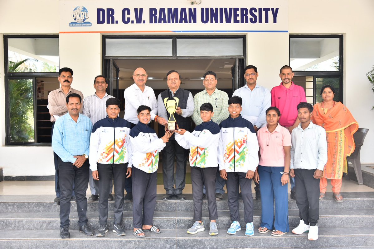 Dr. C V Raman University, Chhattisgarh tweet media
