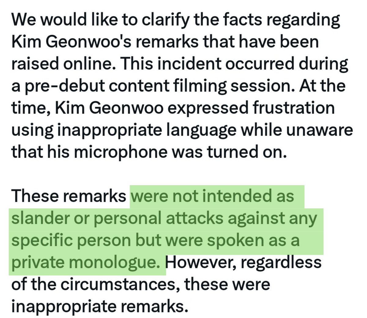 jvnils's tweet image. everyone should just die, geonwoo let's come back #stronger 😂❌️🤫‼️