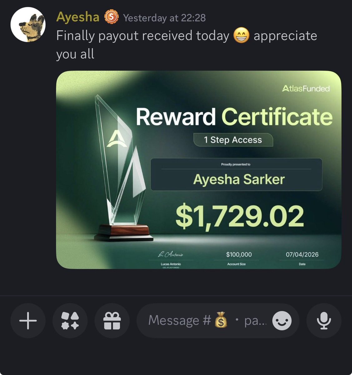 Lucas Antonio tweet media