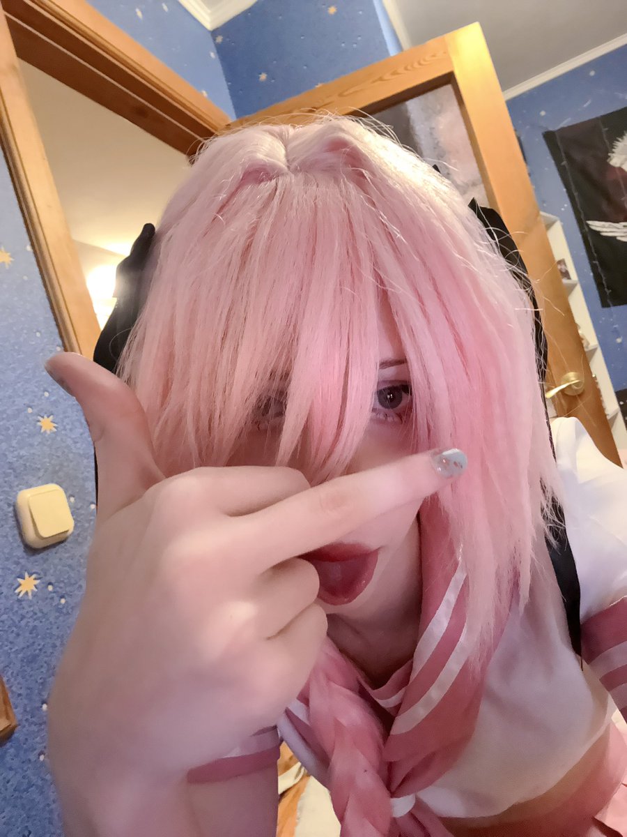 RifflesUwU's tweet photo. Yo🏳️‍⚧️
#astolfo #fate #femboy https://t.co/AYv4lN2gnl
