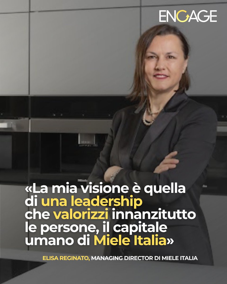 Engage_Magazine's tweet image. Elisa Reginata è la nuova Managing Director di #Miele Italia #carriere engage.it/brand-e-aziend…
