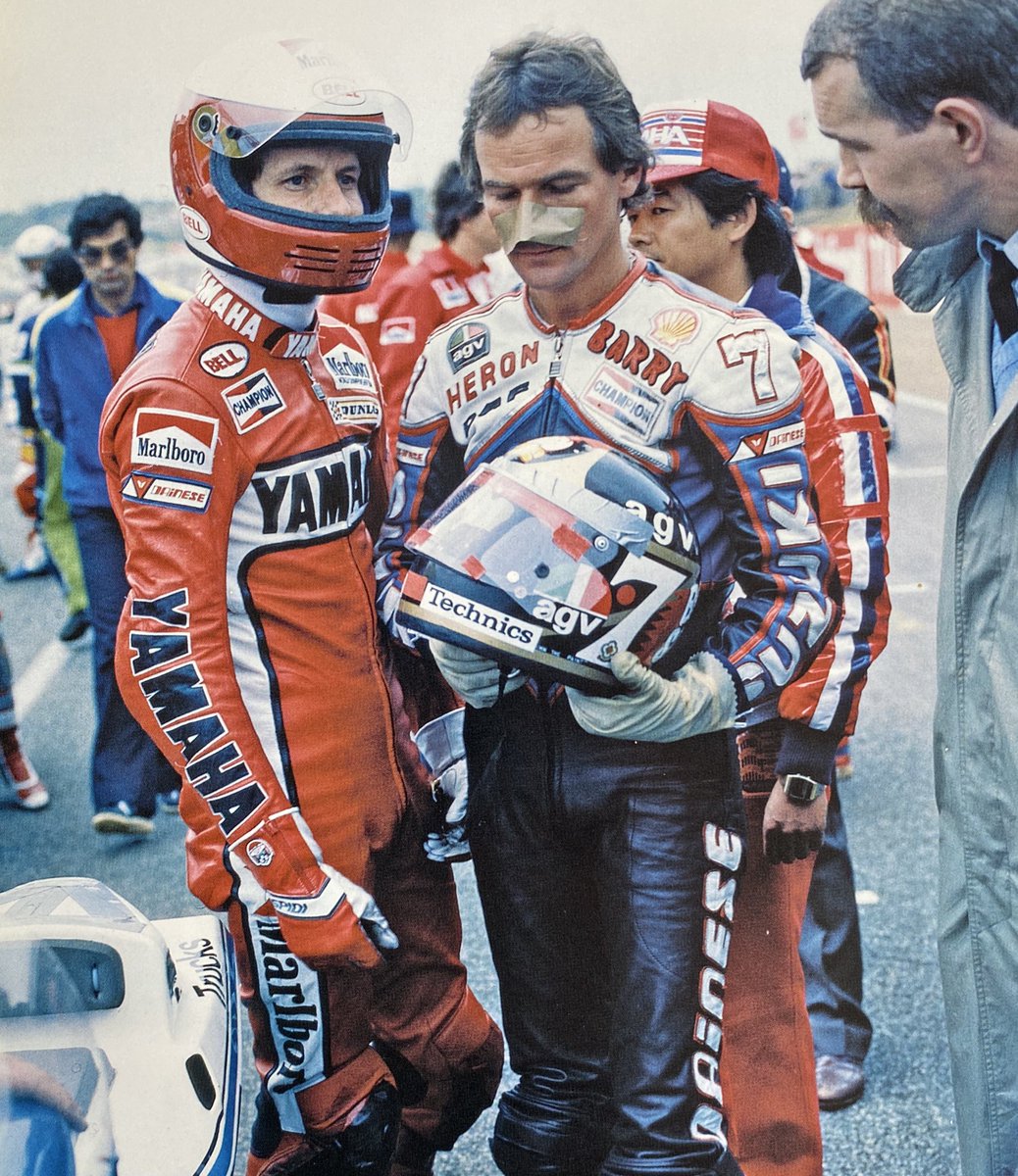 AntonioRamosGP's tweet image. Eddie Lawson 🇺🇸
Barry Sheene 🇬🇧
#Legends
