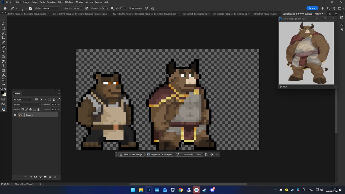 making varka's new design !
#pixelart #SOBATX #indiegame #gamedev #furry #furryart