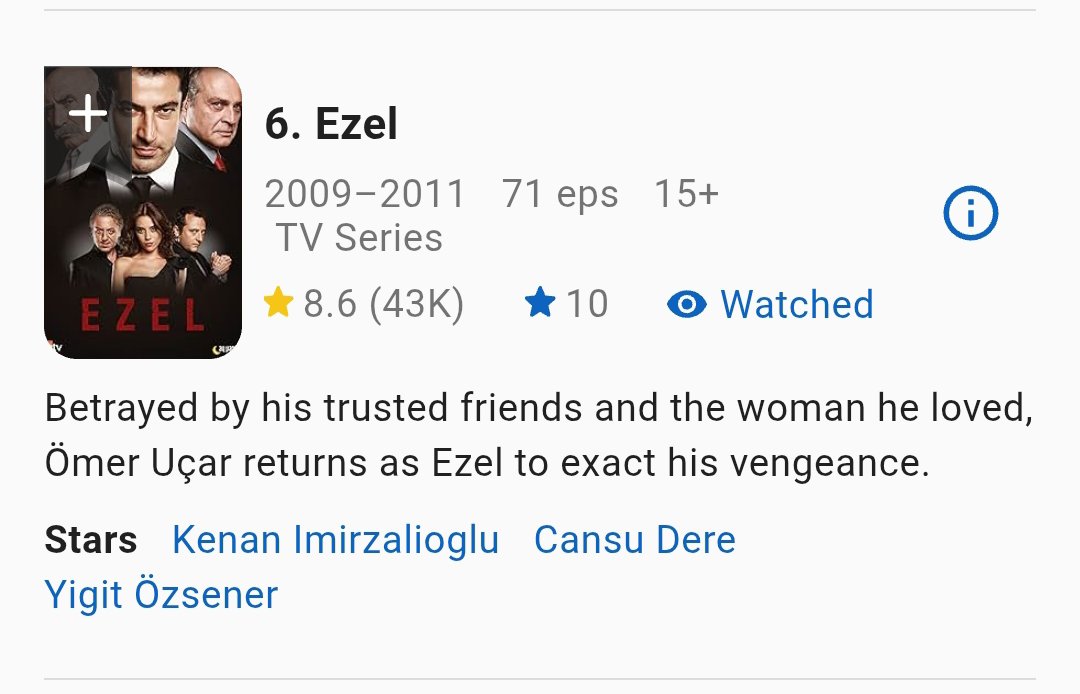 19671987oz's tweet photo. @juzzy76536761 Ayrıca bu tabloya da bakabilirsiniz yani bu tablo resmi IMDb verileri https://t.co/95uj9xFhoI