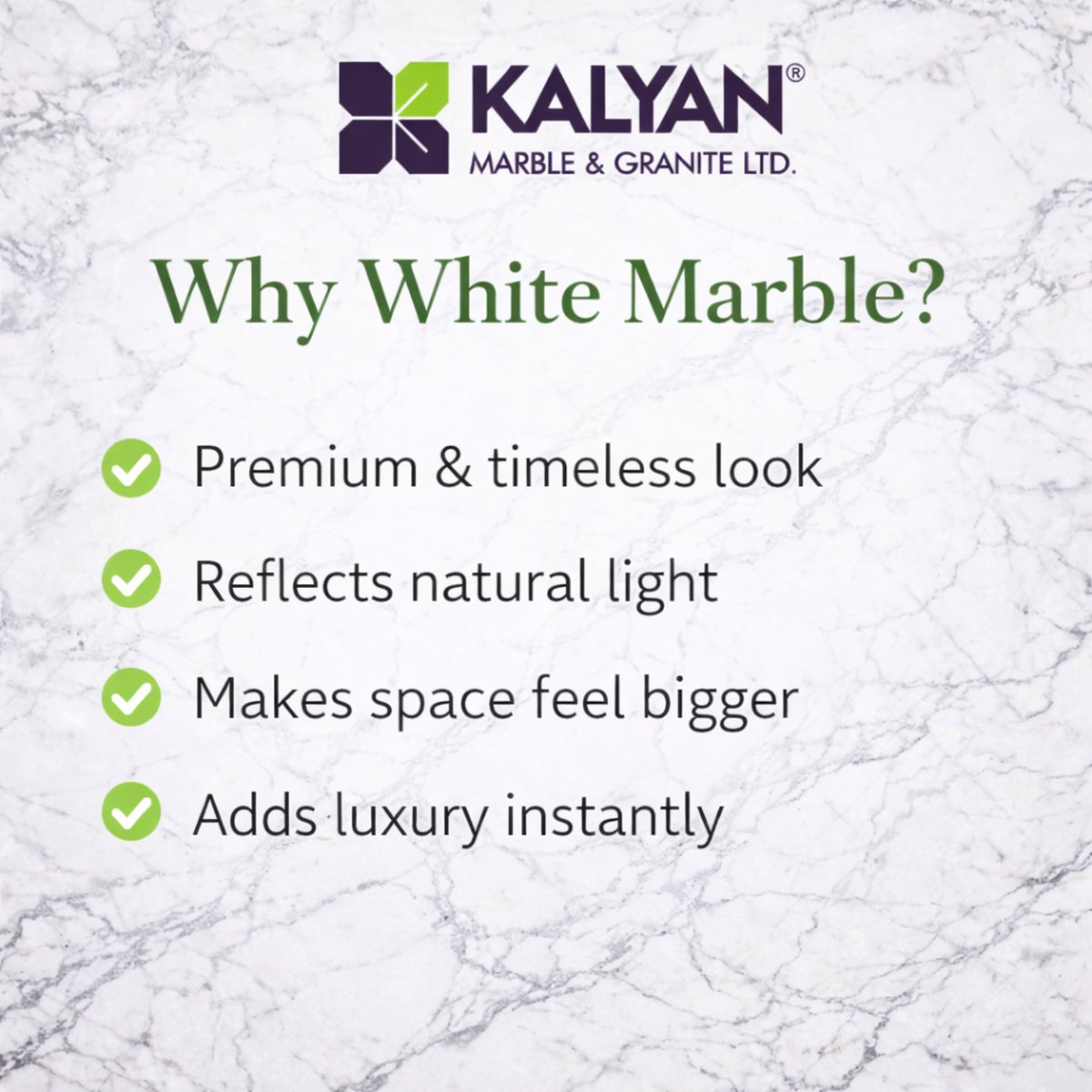 KalyanMarble's tweet photo. ✨ Transform Your Living Space with Timeless White Marble ✨

Bring home elegance, luxury, and sophistication with our premium white marble designs. Perfect for creating a modern, serene, and high-end living room that reflects your style and class. https://t.co/eEyqqKYmJR