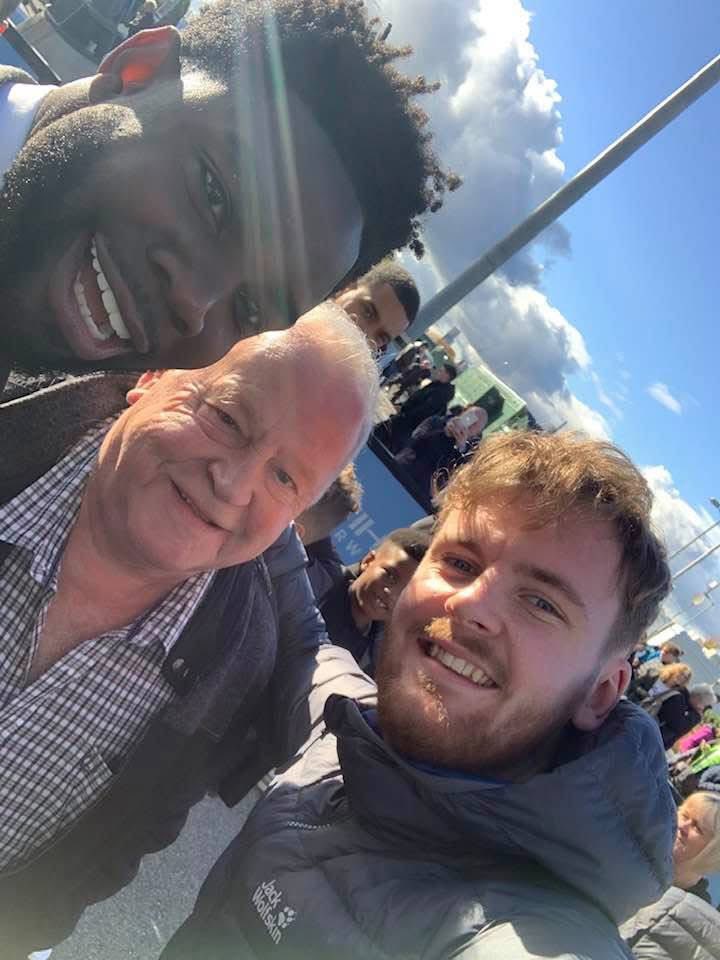 sweenethhh's tweet photo. @ManCity @MicahRichards My grandad Jim sadly died yesterday after a short battle with cancer. His two favourite memories were when I took him on the tour and when I took him to a game and he met Micah, never stopped going on about how nice he smelt 😂 he absolutely adored city. https://t.co/wdmzz6fIfu