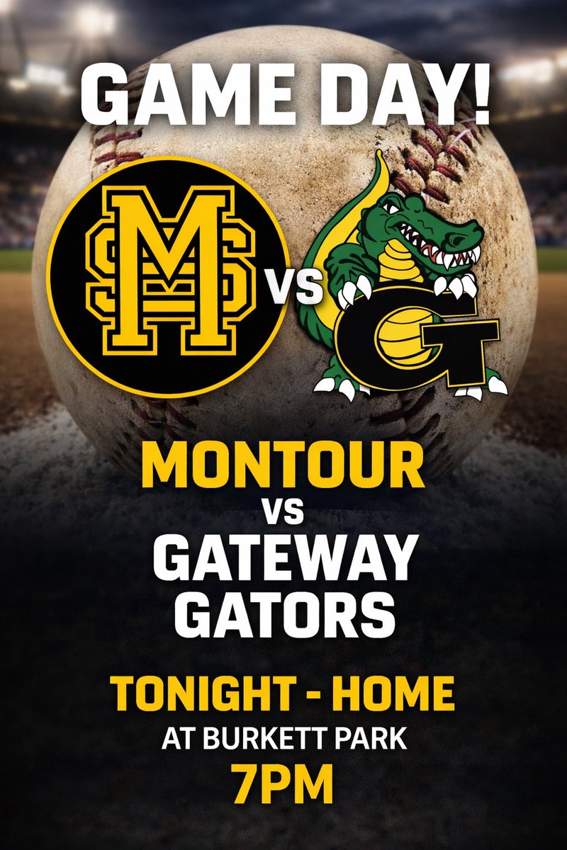 BaseballMontour's tweet photo. Come out tonight to Burkett Park to watch the Spartans against Gateway! If you can’t make it out to the park watch it on TribLive https://t.co/5T1zSQqvQw! https://t.co/FJUVcxJYno