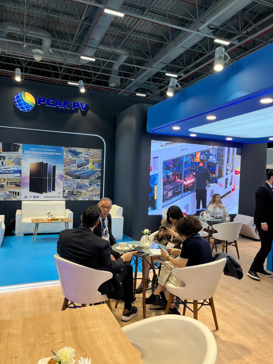 PeakpvSolar's tweet photo. Solar sektörünün en prestijli buluşması olan 18. Uluslararası Solarex İstanbul Fuarı bugün kapılarını açtı. Peak PV Solar olarak yüksek teknolojimizi güneşin gücüyle buluşturduğumuz ürün ve hizmetlerimizle fuarda biz de yerimizi aldık. Geleceğin enerji teknolojilerini bugünden şekillendiren en yenilikçi çözümlerimiz, enerji depolamadan büyük ölçekli santral kurulumu ve proje geliştirme hizmetlerine kadar tüm ürün ve hizmetlerimiz için sizleri Hall 2 – B01A numaralı standımıza bekliyoruz.
-
The 18th International Solarex Istanbul Exhibition, the most prestigious gathering of the solar industry, has opened its doors today. As Peak PV Solar, we have taken our place at the fair with our products and services where we bring our high technology together with the power of the sun. We invite you to our booth, Hall 2 – B01A, to explore our most innovative solutions shaping the energy technologies of the future today, as well as our full range of products and services, from energy storage to large-scale plant installation and project development.

#peakpvsolar #Solarex2026 #İstanbulFuarMerkezi #İFM