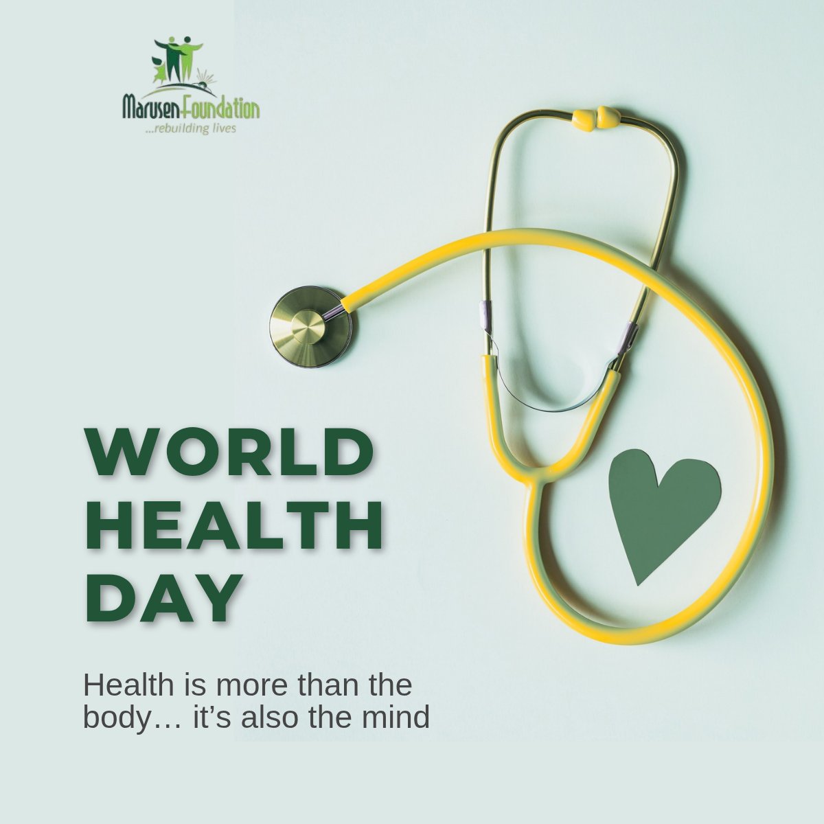 MarusenF's tweet photo. World Health Day 🌍
Health is physical, mental, and emotional.
Let’s not ignore the silent struggles of the boy child.
A healthy boy today is a stronger future tomorrow.
#WorldHealthDay #MarusenFoundation #MentalHealth #BoyChild https://t.co/hTAGgnPT1P