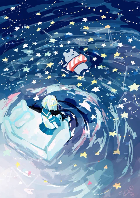 眠れない夜は星の数ほどある悩み事を数えて
