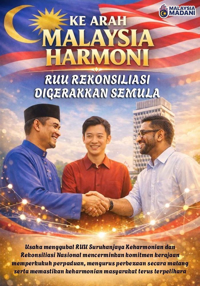 anakmalaysia963's tweet photo. KE ARAH MALAYSIA HARMONI
RUU REKONSILIASI DIGERAKKAN SEMULA
#RUU #Keharmonian #Malaysia https://t.co/ZL3P8IjOts