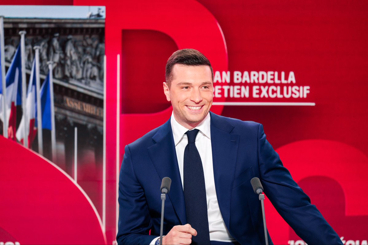 Avec Bardella tweet media