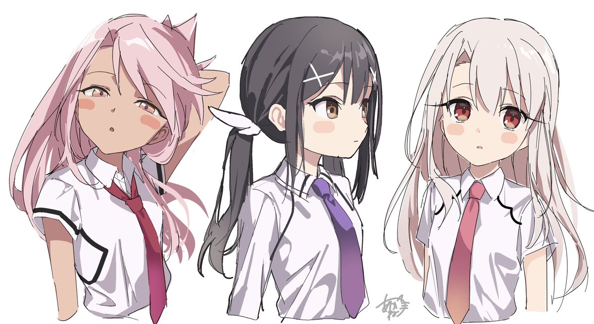 3人(まだ色ラフ)