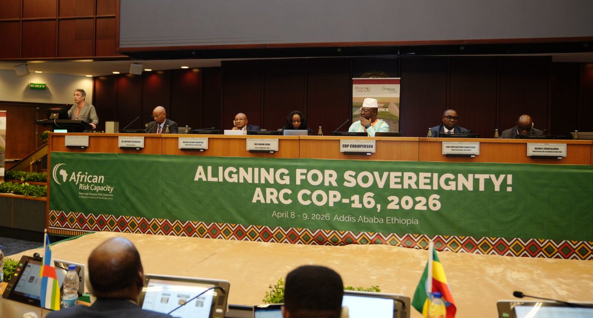 ARCapacity's tweet image. #HappeningNow in Addis Ababa:
The 16th #ARC COP has opened with ~25 Member States &amp;amp; partners under the theme “Aligning for Sovereignty.”
H.E. Amb Dr. @shiferawtmm : “Africa must unite, to achieve humanitarian sovereignty.”