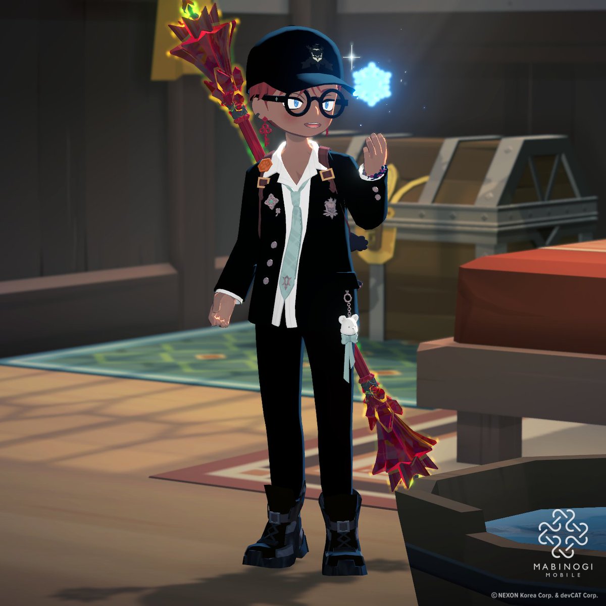 OpO_game's tweet photo. 모비 요근래 착장 꽤 맘에 들어서 정착해버렸따 https://t.co/fz8LBNbDFc