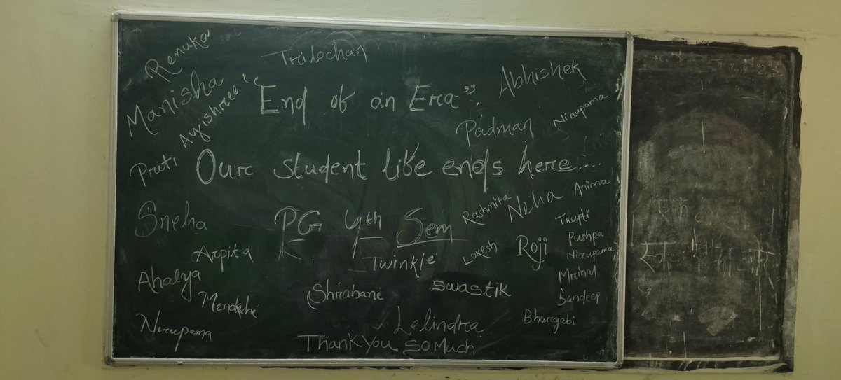 Sandeep_Jamuda's tweet image. Last Class Diary Batch 2024-2026

#studentlife #classroom #finalclass #classes #classlife #pgstudents #pglife #postgraduation #politicalscience #gacsng #gcsng #sngdiary #sng #sundargarh #batch2024 #studentcircle #awosome #awosomedays #memorable #lastclass #lastclassmemory