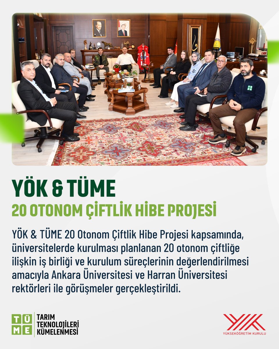 TÜME l Tarım Teknolojileri Kümelenmesi tweet media