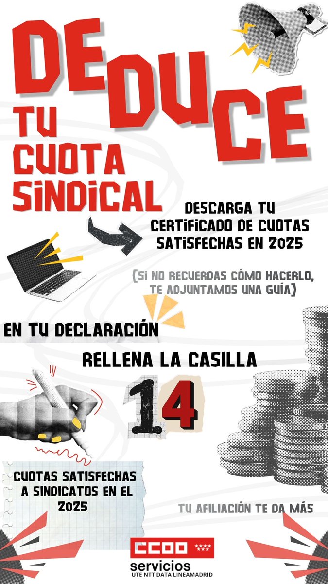 CCOO Línea Madrid tweet media