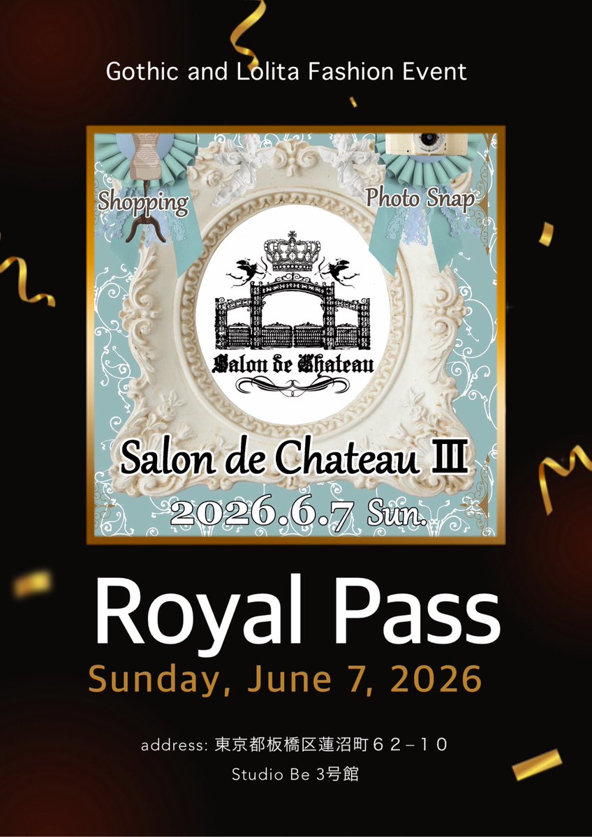 ✨🏰Salon de Chateau🏰✨ tweet media
