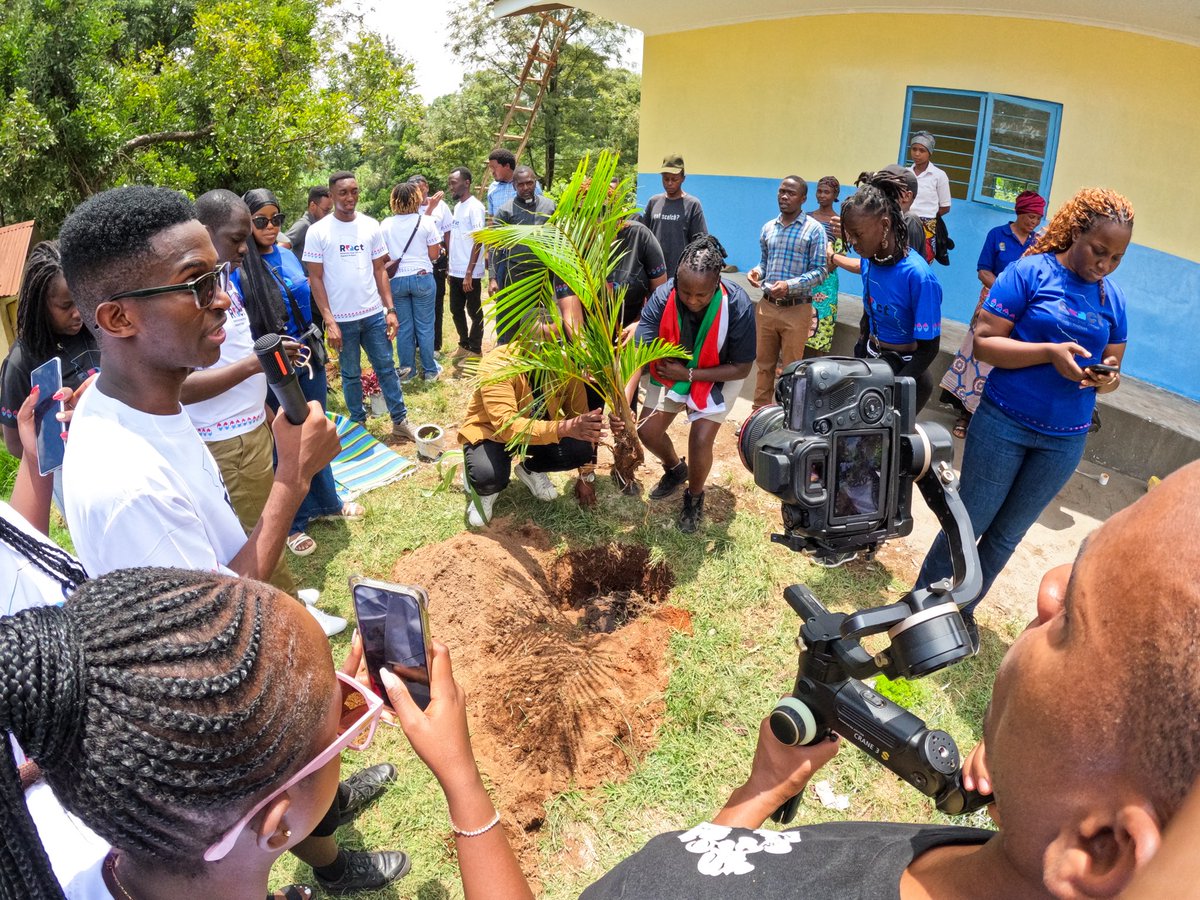 We kicked off our project at Nkweseko Primary on April 4th with a courtesy visit to the headteacher. 🌟 Engaged pupils, planted trees 🌳 &amp; painted the nursery—creating impact and memories. Grateful for the team making it happen 💙 #REACT2026 #TanzaniaEdition