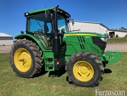 FarmsNews's tweet image. 2020 John Deere 6110R 👇

AutoQuad Plus EcoShift transmission, 4200 CommandCenter, standard cab with right hand console, manual telescopic mirrors, panorama windshield, hydraulic pump, and more.

usfarmer.com/tractors/john-…

#Tractors @WestCentralEQ