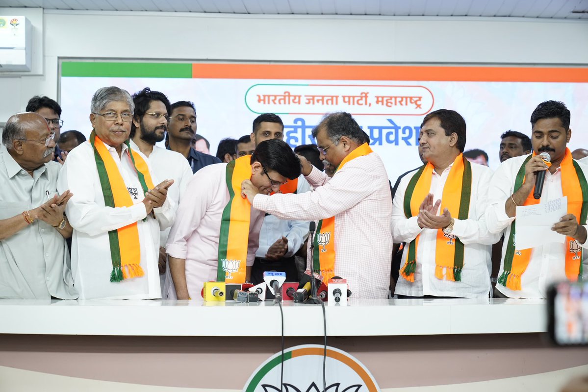 Raje Samarjeetsinh Ghatge tweet media