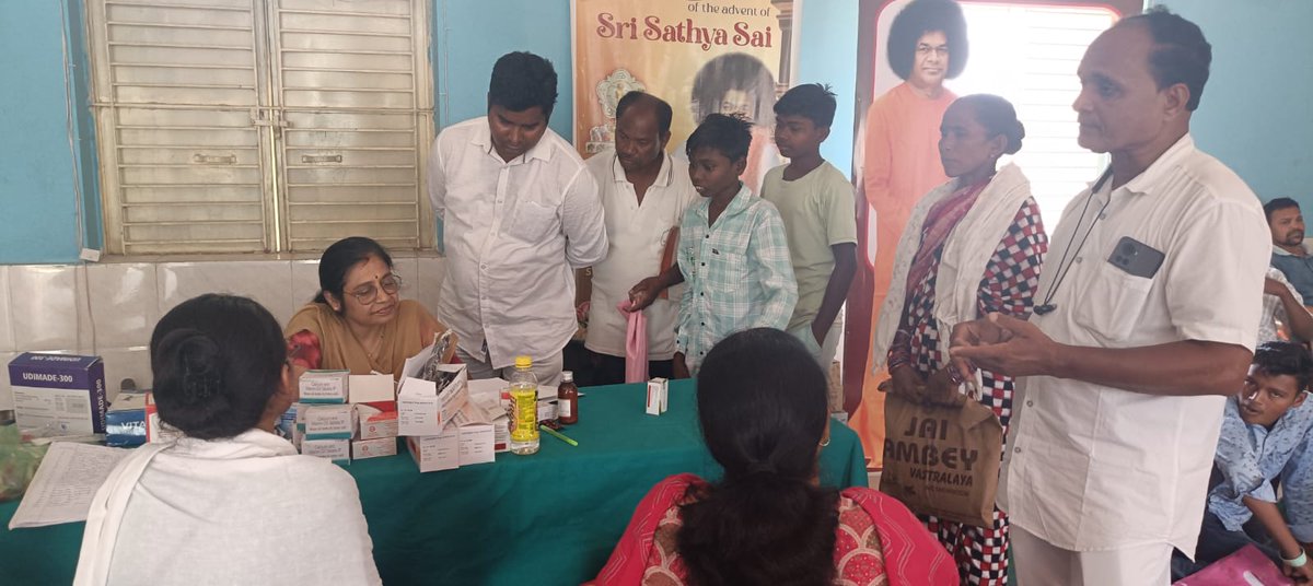 sathyasaiodisha's tweet photo. Loving Sairam..
With the Blessings of Bhagawan Sri Sathya Sai Baba, a Medical Camp was successfully organized on 02.04.2026 at Titilagarh Samithi under District Balangir.
#MedicalSeva
#HealthcareForAll
#LoveAllServeAll
#ServiceToManIsServiceToGod
#Balangir
-Media Team https://t.co/GKLCDwmsqL
