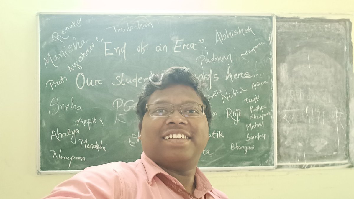 Sandeep_Jamuda's tweet image. Last Class Selfie 🤳🥹

Last Class Diary Batch 2024-2026

#studentlife #classroom #finalclass #classes #classlife #pgstudents #pglife #postgraduation #politicalscience #gacsng #gcsng #sngdiary #sng #sundargarh #batch2024 #studentcircle #awosome #awosomedays #memorable #lastclass
