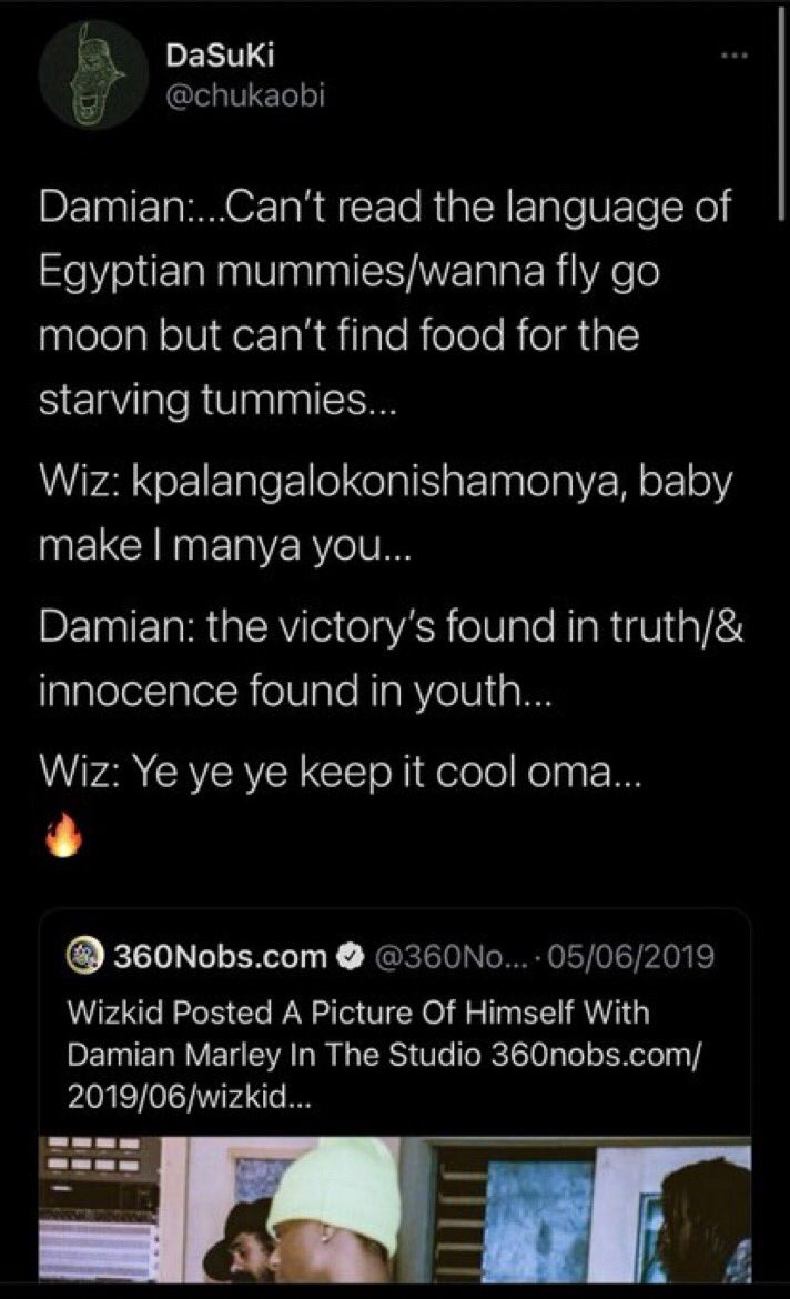 WizkidtheLegend's tweet photo. Dasuki used to work as Burna Boy's P.A. Wizkid's studio session with Damian Marley for "Blessed", he mocked Wizkid in 2019. He Fuuled &amp; insulted Wizkid while working for Burna on this app for years. Manny nko? Wizkid said nothing all thru. Dj Tunez is your nemesis, Clowns 🤡🤡 https://t.co/ykyxBTbpa4
