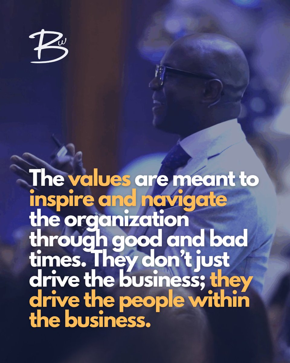 Values are not wall decor. They should guide decisions, shape behavior, and steady people through pressure.

When values are truly lived, they become the compass of culture. ✨ 

#Leadership #Values #Culture #ServiceExcellence