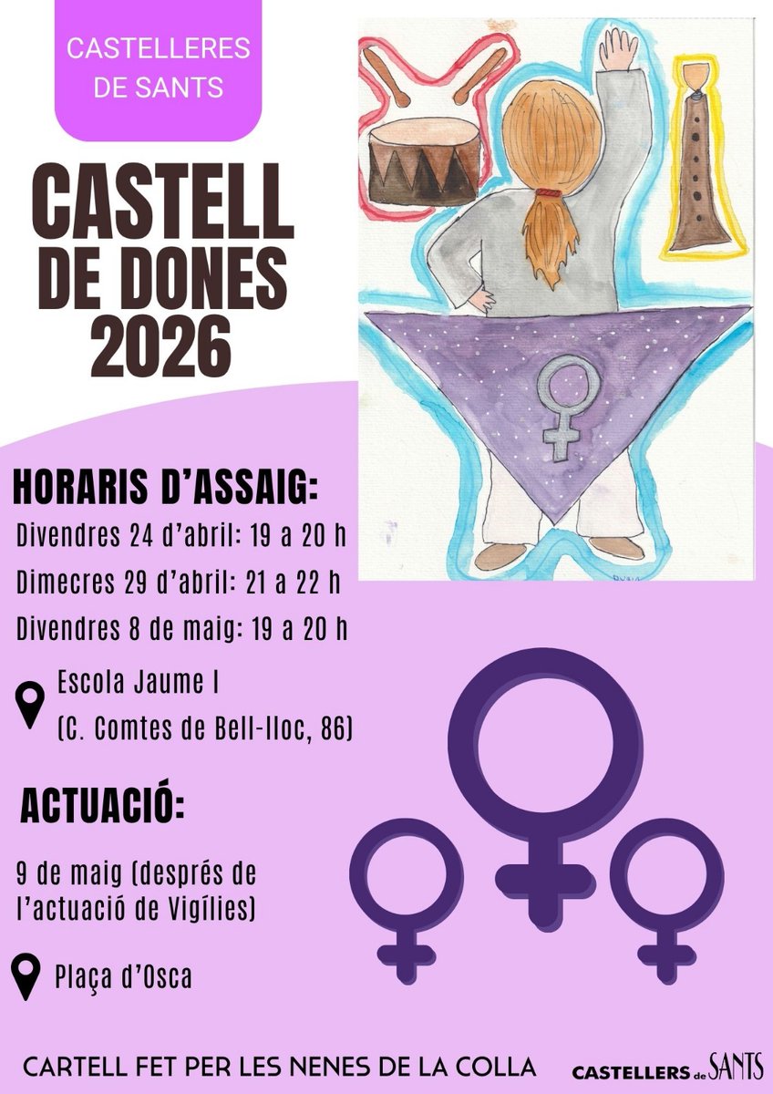 Castellers de Sants tweet media