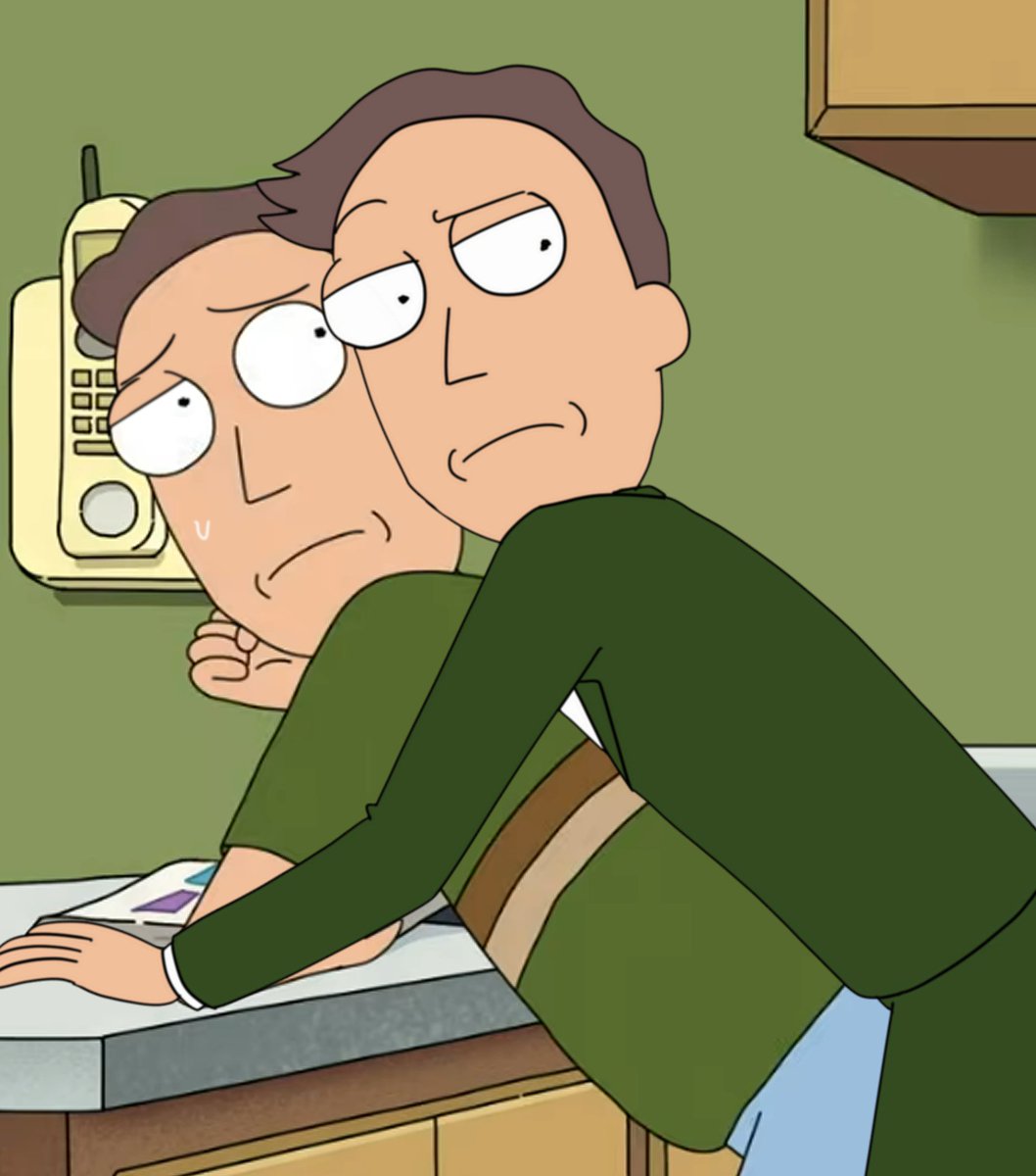 "he cant take the phone, rick. he's busy right now 🐺"💔