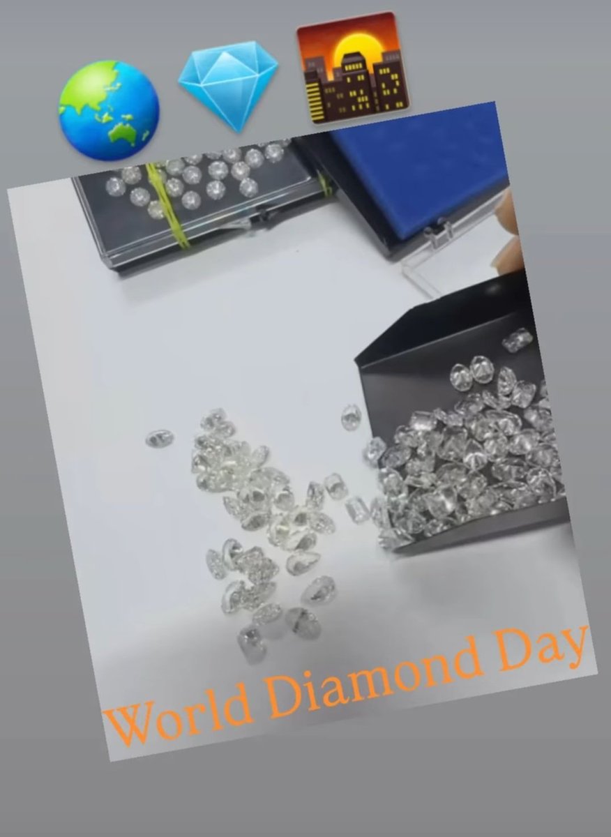 H_Dobaria's tweet image. 🌇World Diamond Day 💐
#WorldDiamondDay #OnlyNatural  #purepurpose 💎