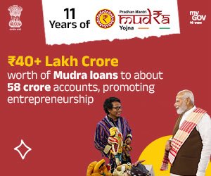 tokhansahu_bjp's tweet photo. In #11YearsOfMUDRA, the impact speaks volumes:

₹40 lakh crore in loans sanctioned 58 crore beneficiaries empowered
A remarkable journey of trust, growth, and opportunity for every aspiring entrepreneur.

@narendramodi @FinMinIndia #ModikiGurantee #ViksitBharat #BJP https://t.co/wl8WEB9GUg