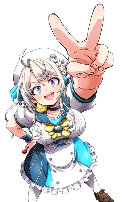 最近よくみてるVTuberさんです!本阿弥あずささん! だいじょーブイ!!! #あじゅばむ