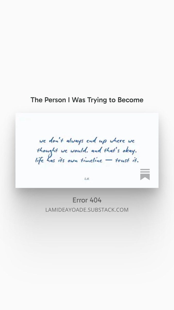 lamideayoade's tweet photo. I just signed up on substack and published my first post. 

https://t.co/1bQKFpKLBu https://t.co/ycexfg5w99